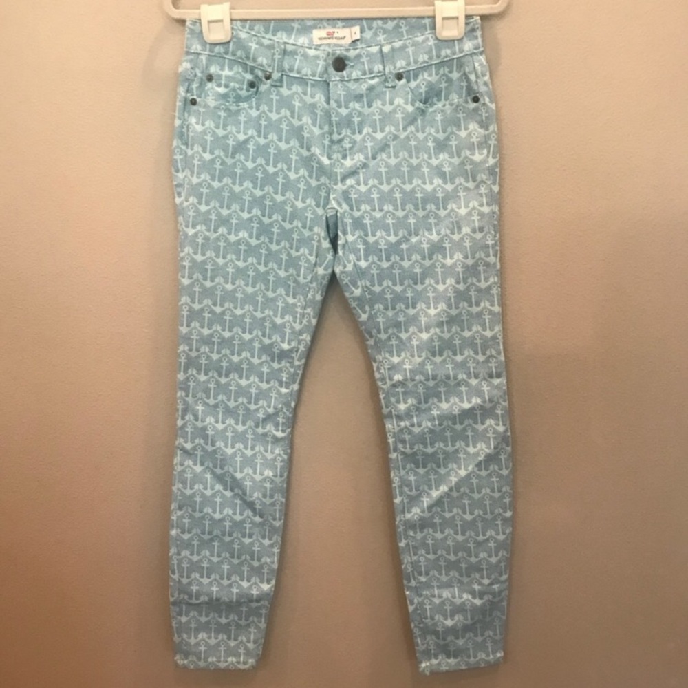 NWT Vineyard Vines Anchor Print Jeans